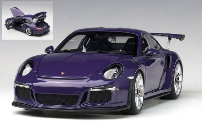 Immagine di PORSCHE 991 GT3 RS ULTRAVIOLET 1:18