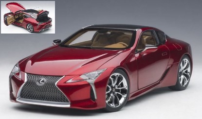 Immagine di LEXUS LC 500 METALLIC RED 1:18
