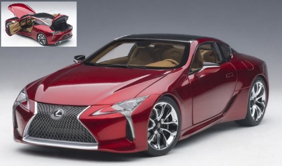 Immagine di LEXUS LC 500 METALLIC RED 1:18