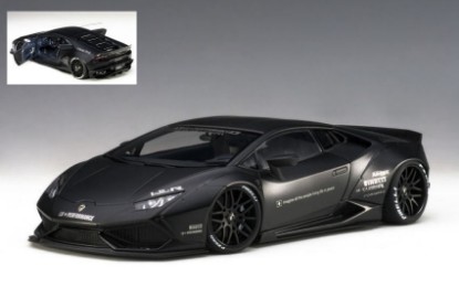 Immagine di LAMBORGHINI HURACAN "LIBERTY WALK" MATT BLACK 1:18