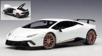 Immagine di LAMBORGHINI HURACAN PERFORMANTE 2017 WHITE 1:18