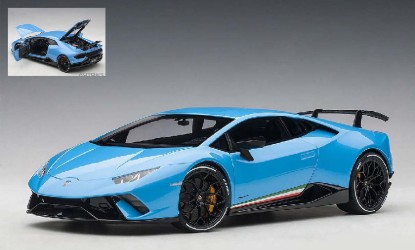Immagine di LAMBORGHINI HURACAN PERFORMANTE 2017 BLUE 1:18