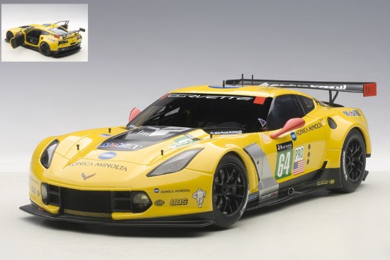 Immagine di CORVETTE C7R N.64 17th (1^CLASS.) LM 2015 O.GAVIN-T.MILNER-J.TAYLOR 1:18