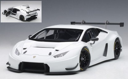 Immagine di LAMBORGHINI HURACAN GT3 2015 BIANCO ISIS/WHITE 1:18