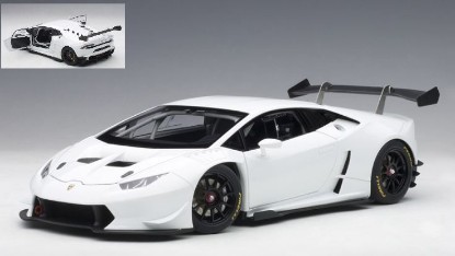 Immagine di LAMBORGHINI HURACAN SUPER TROFEO 2015 BIANCO ISIS 1:18