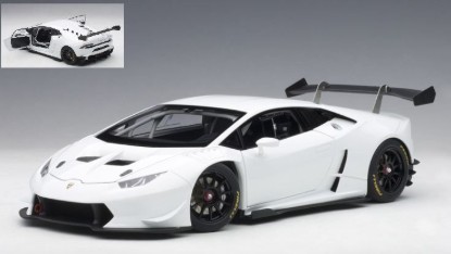 Immagine di LAMBORGHINI HURACAN SUPER TROFEO 2015 BIANCO ISIS 1:18