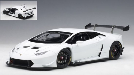 Immagine di LAMBORGHINI HURACAN SUPER TROFEO 2015 BIANCO ISIS 1:18