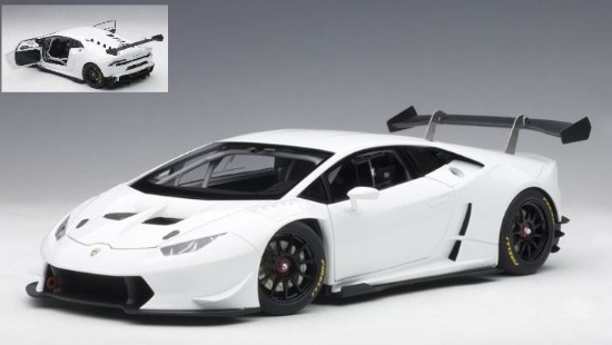 Immagine di LAMBORGHINI HURACAN SUPER TROFEO 2015 BIANCO ISIS 1:18