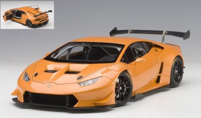 Immagine di LAMBORGHINI HURACAN SUPER TROFEO 2015 ARANCIO BOREALIS 1:18