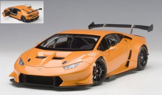 Immagine di LAMBORGHINI HURACAN SUPER TROFEO 2015 ARANCIO BOREALIS 1:18