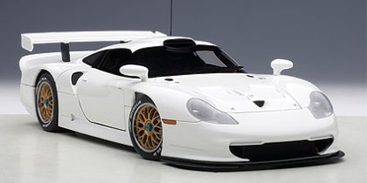 Immagine di PORSCHE 911 GT1 1997 SENZA DECORAZIONE BIANCO 1:18