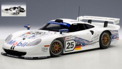 Immagine di PORSCHE 911 GT1 N.25 ACCIDENT LM 1997 STUCK-BOUTSEN-WOLLEK 1:18