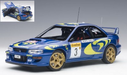 Immagine di SUBARU IMPREZA WRC N.3 ACCIDENT MONTE CARLO 1997 C.MC RAE-N.GRIST 1:18