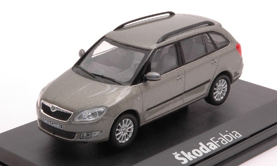 Immagine di SKODA FABIA II COMBI FACELIFT 2010 CAPPUCCINO BEIGE METALLIC 1:43