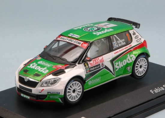 Immagine di SKODA FABIA S2000 N.1 6th MONTE CARLO 2011 J.HANNINEN-M.MARKKULA 1:43