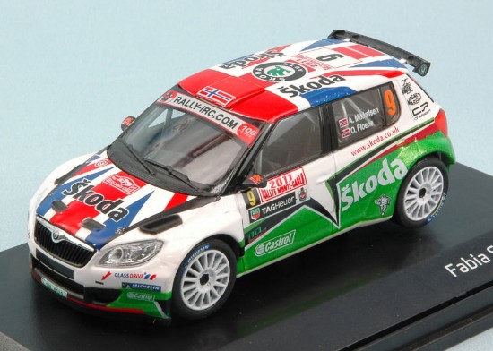 Immagine di SKODA FABIA S2000 N.9 RETIRED MONTE CARLO 2011 A.MIKKELSEN-O.FLOENE 1:43
