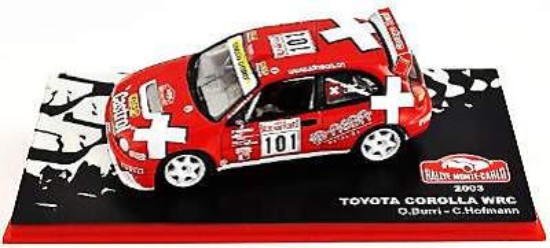Immagine di TOYOTA COROLLA WRC N.N.101 12th MONTE CARLO 2003 O.BURRI-C.HOFMANN 1:43