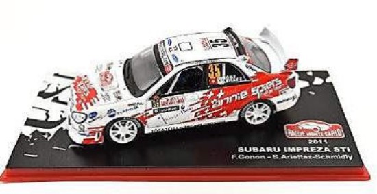 Immagine di SUBARU IMPREZA STi N.35 13th MONTE CARLO 2011 F.GONON-S.A.SCHMIDLY 1:43