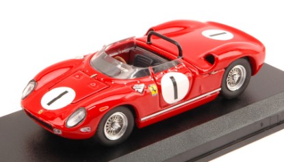 Immagine di FERRARI 250 P N.1 2nd 500 KM BRIDGEHAMPTON 1963 P.RODRIGUEZ 1:43