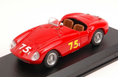 Immagine di FERRARI 500 MONDIAL N.75 WINNER SANTA BARBARA 1955 B.PRINGLE 1:43