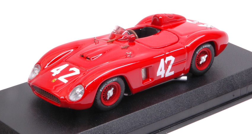 MODELLINO AUTO STATICO ART MODEL FERRARI 500 TR #42 GP CUBA 1957 GREGORY 1/43