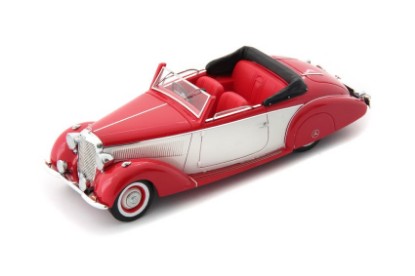 Immagine di MERCEDES 230 CONVERTIBLE (W153) GRABER 1939 RED/WHITE 1:43