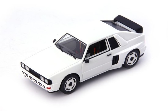 Immagine di AUDI QUATTRO GR.B MITTELMOTOR-PROTOTYPE 1985 WHITE 1:43