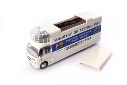 Immagine di BEDFORT SB3 MOBILE CINEMA 1967 WHITE/BLUE 1:43