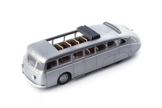 Immagine di SKODA 532 AUTOBAHNBUS 1938 MET.SILVER 1:43