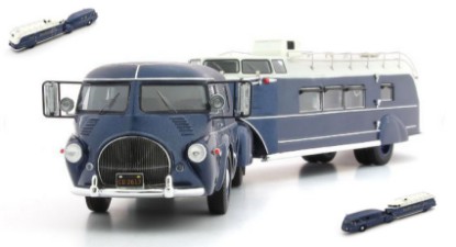 Immagine di REO TRUCK CURTIS AEROCAR 1938 METALLIC BLUE 1:43