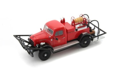 Immagine di DODGE WDX POWER WAGON BRUSH BREAKER 1946 RED/BLACK 1:43