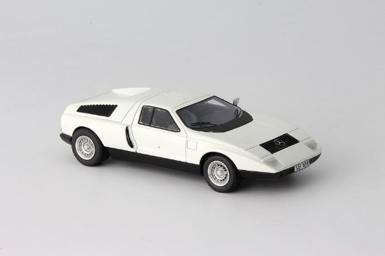 Immagine di MERCEDES C-111 I PROTOTYPE 1969 WHITE MASTERPIECE COLLECTION 1:43