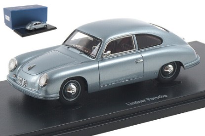 Immagine di LINDNER PORSCHE 1953 LIGHT SILVERBLUE ED.LIM.333 1:43