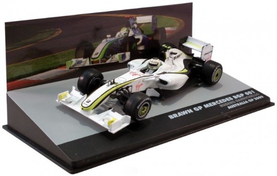 Immagine di BRAWN MERCEDES BGP 001 RUBENS BARRICHELLO 2009 AUSTRALIAN GP 1:43