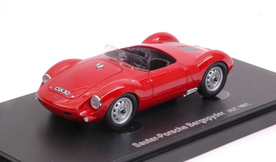 Immagine di PORSCHE SAUTER BERGSPYDER 1957 RED 1:43