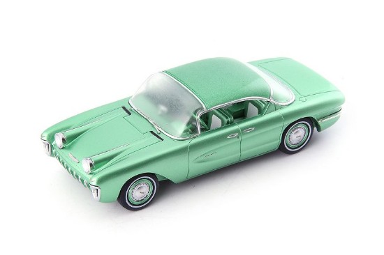 Immagine di CHEVROLET BISCAYNE XP-37 1955 MET.GREEN 1:43