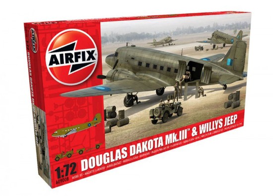 Immagine di DOUGLAS DAKOTA Mk.III & WILLYSJEEP KIT 1:72