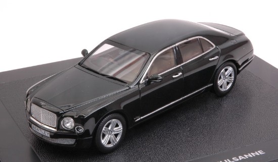 Immagine di BENTLEY MULSANNE 2010 MIDNIGHT EMERALD GREEN MINICHAMPS 1:43