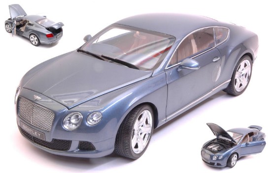 Immagine di BENTLEY CONTINENTAL GT 2010 THUNDER GREY MINICHAMPS 1:18