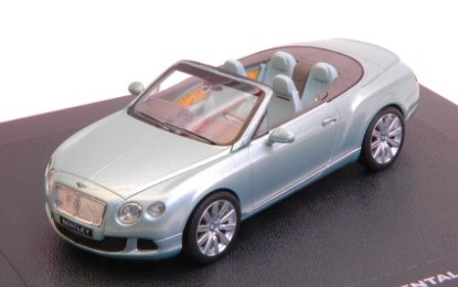 Immagine di BENTLEY CONTINENTAL GT 2011 LIQUID MERCURY BEIGE MINICHAMPS 1:43