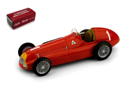 Immagine di ALFA ROMEO 158 JUAN MANUEL FANGIO 1950 N.1 BRITAIN GP LIM.70 PCS 1:43