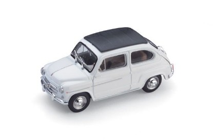 Immagine di FIAT 600D TRASFORMABILE CHIUSA 1960 BIANCO 1:43