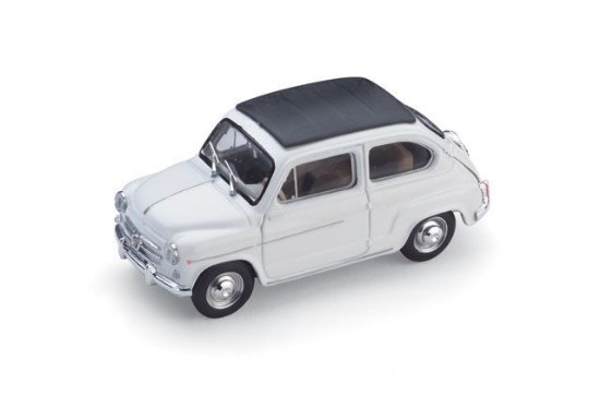 Immagine di FIAT 600D TRASFORMABILE CHIUSA 1960 BIANCO 1:43
