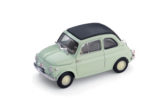 Immagine di FIAT 500 ECONOMICA CHIUSA 1957 VERDE CHIARO 1:43