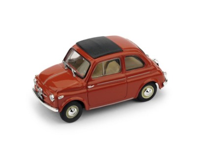 Immagine di FIAT NUOVA 500 TETTO APRIBILE CHIUSA 1959 ROSSO CORALLO 1:43 UPD