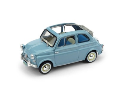 Immagine di FIAT NUOVA 500 AMERICA 1958 APERTA CELESTE 1:43 UPD