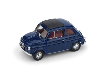 Immagine di FIAT 500F CHIUSA 1970-1971 BLU ORIENTE INTERNO ROSSO 1:43