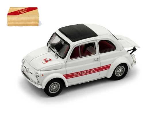 Immagine di FIAT ABARTH 695SS 1968 ASSETTO CORSA CONFEZIONE 70.mo ANNIV.ABARTH 1:43