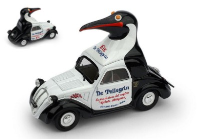 Immagine di FIAT 500A VEICOLO COMMERCIALE GELATI DE PELLEGRIN 1950 1:43