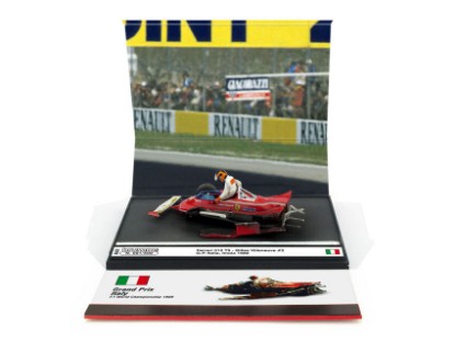 Immagine di FERRARI 312 T5 G.VILLENEUVE 1980 N.2 ITALY GP "RASAERBA" 1:43